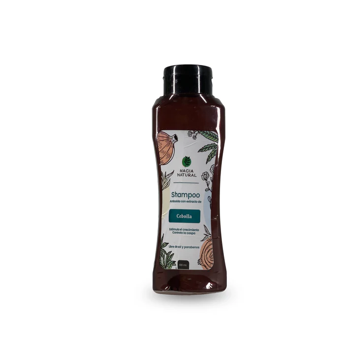 SHAMPOO ANTICAIDA DE CEBOLLA Y CANNABIS MAGIA NATURAL