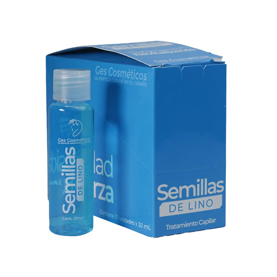 AMPOLLA SEMILLA DE LINO GES COSMÉTICOS