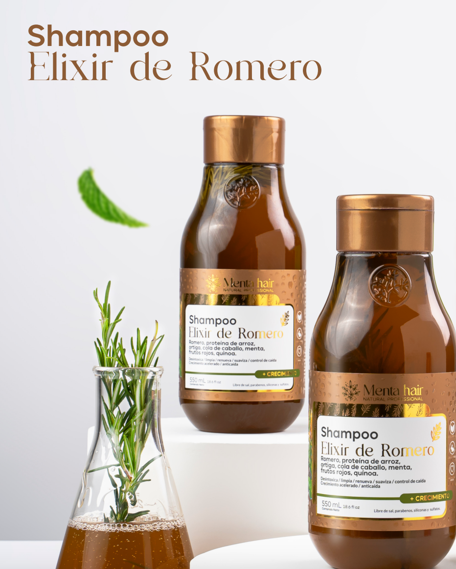 SHAMPOO ELIXIR DE ROMERO 500ML MENTA HAIR