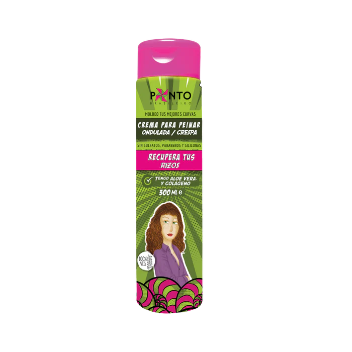 CREMA PARA PEINAR ONDULADA CRESPA X 300ML PONTO