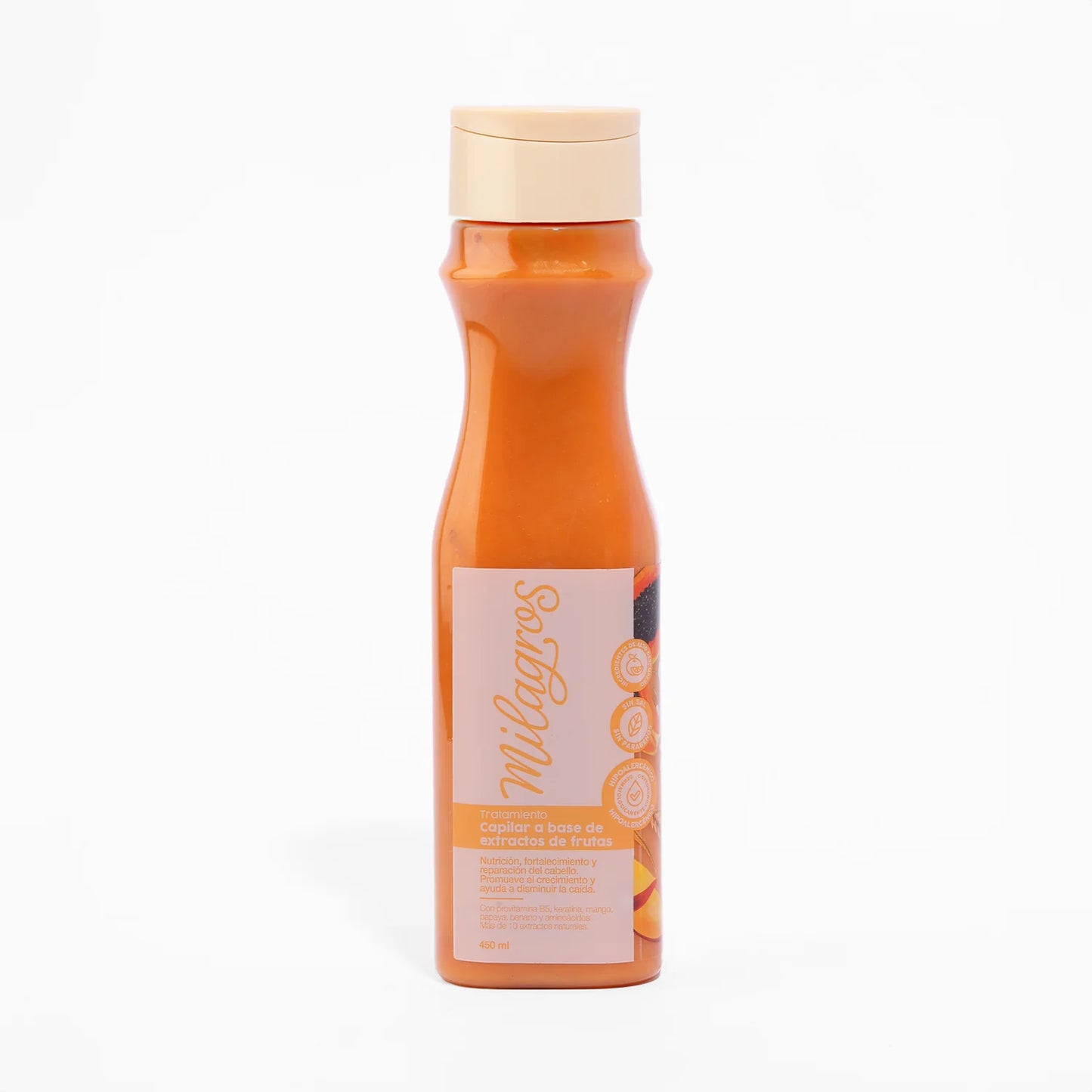 TRATAMIENTO CAPILAR A BASE DE FRUTAS MILAGROS