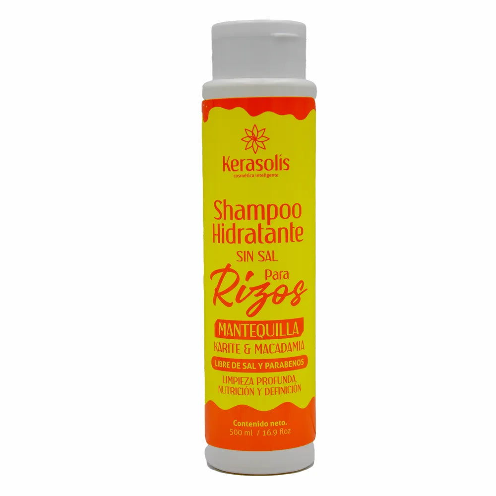 SHAMPOO RIZOS CON MANTEQUILLA DE KARITÉ KERASOLIS