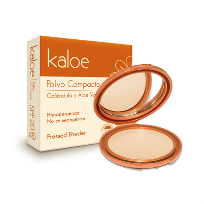 POLVO COMPACTO SPF 20 KALOE