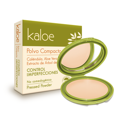 POLVO COMPACTO CONTROL IMPERFECCIONES KALOE