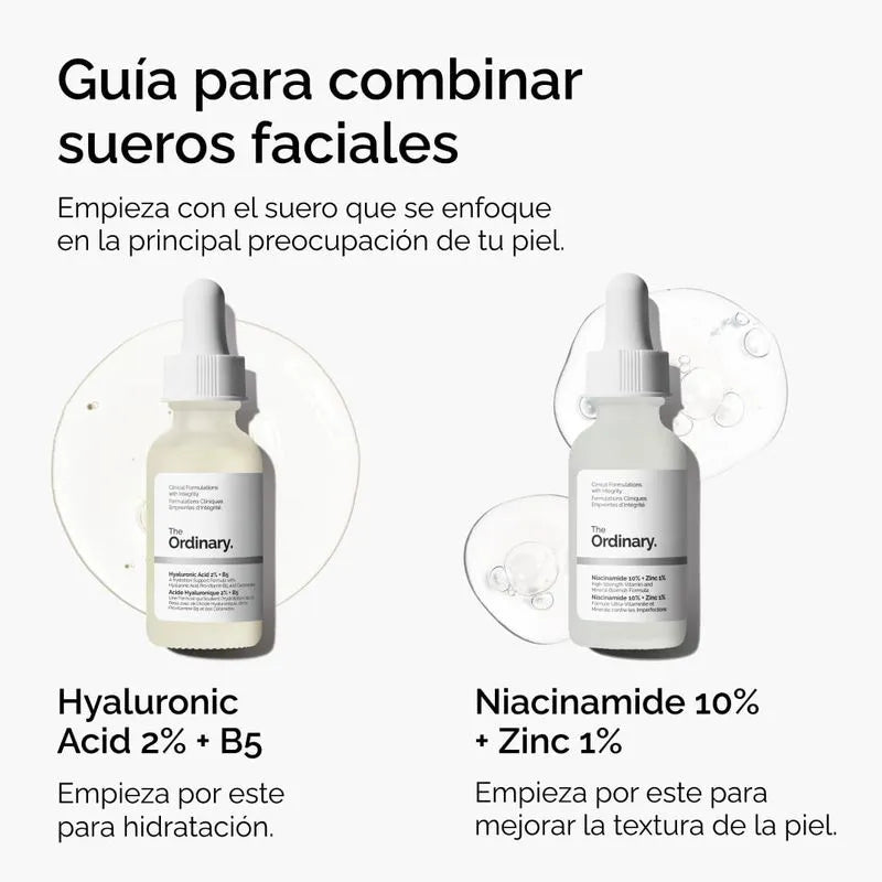 SUERO DE NIACINAMIDA NIACINAMIDE 10% + ZINC 1% - 30ML THE ORDINARY