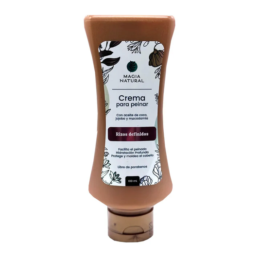 CREMA PARA PEINAR RIZOS DEFINIDOS MAGIA NATURAL