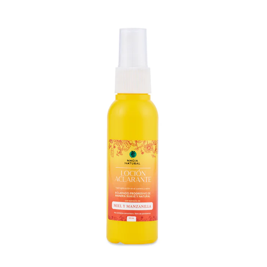 LOCIÓN ACLARANTE MIEL Y MANZANILLA MAGIA NATURAL