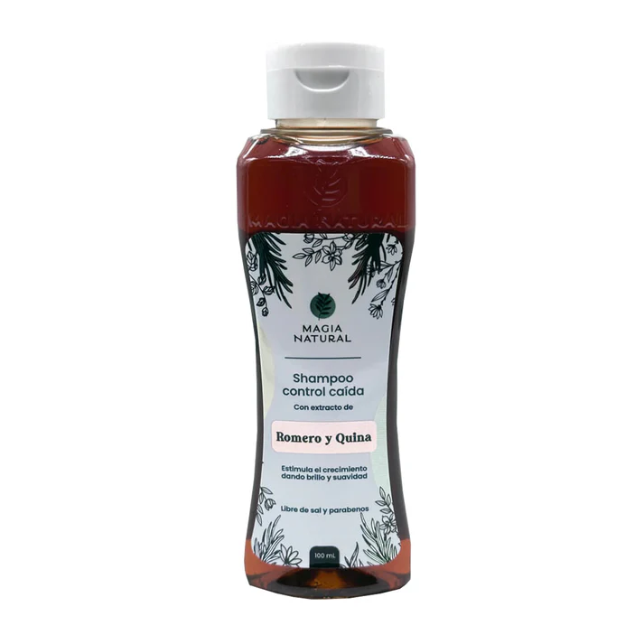 SHAMPOO CONTROL CAIDA DE ROMERO Y QUINA MAGIA NATURAL