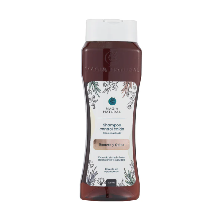 SHAMPOO CONTROL CAIDA DE ROMERO Y QUINA MAGIA NATURAL