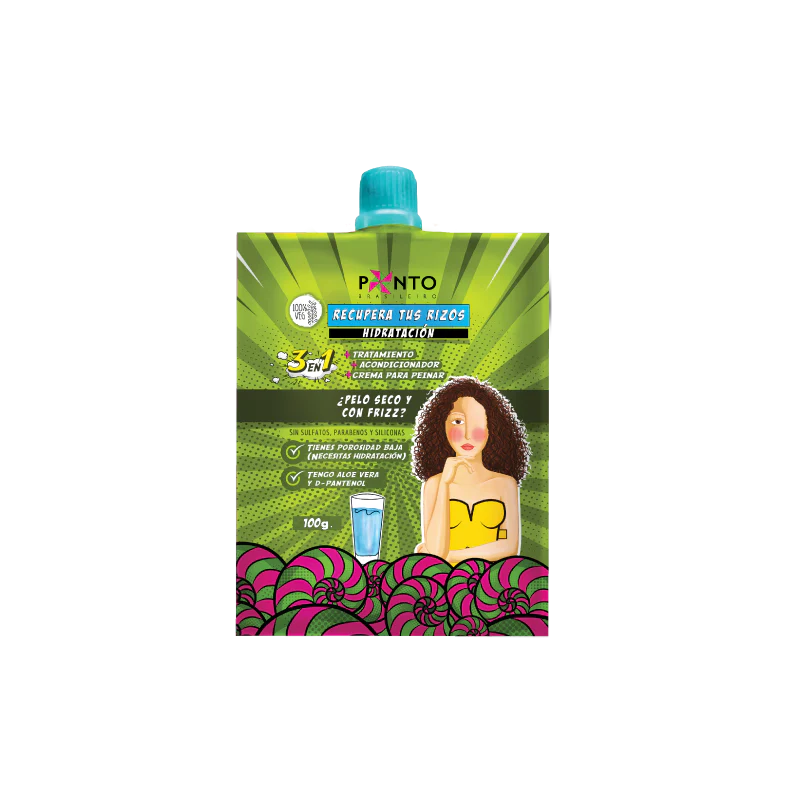 SACHET TRATAMIENTO 3 EN 1 HIDRATACIÓN 100GR PONTO