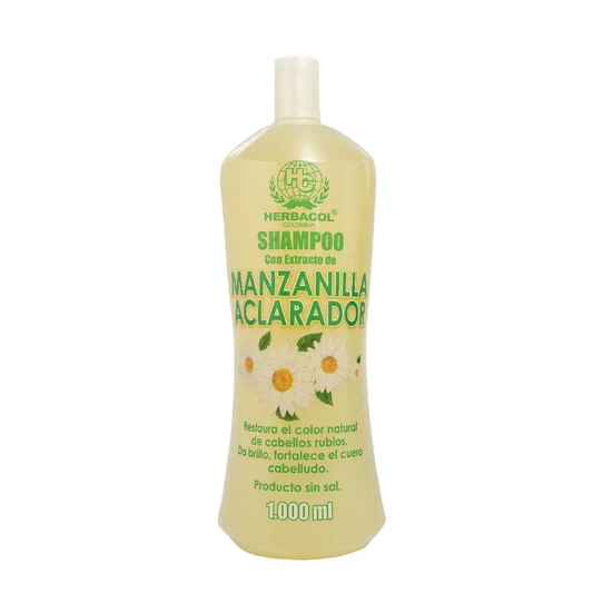 SHAMPOO MANZANILLA ACLARADOR HERBACOL