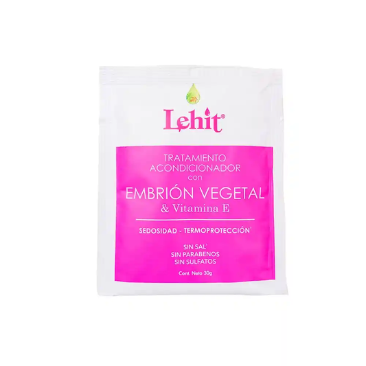 SACHET TRATAMIENTO ACONDICIONADOR EMBRIÓN VEGETAL LEHIT