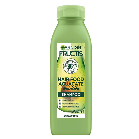 SHAMPOO FRUCTIS HAIR FOOD AGUACATE 300ML GARNIER