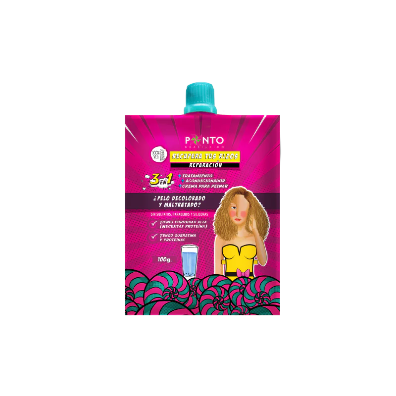 SACHET TRATAMIENTO 3 EN 1 REPARACIÓN 100GR PONTO