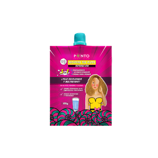 SACHET TRATAMIENTO 3 EN 1 REPARACIÓN 100GR PONTO