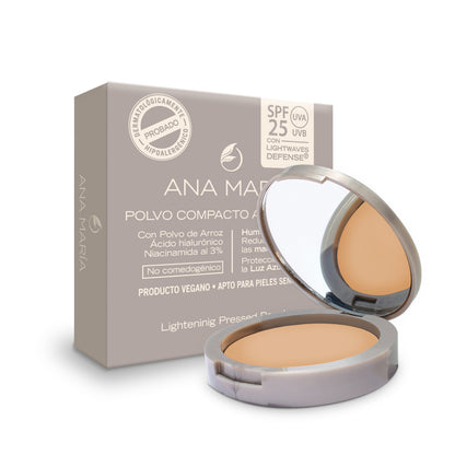 POLVO COMPACTO ACLARANTE ANA MARIA