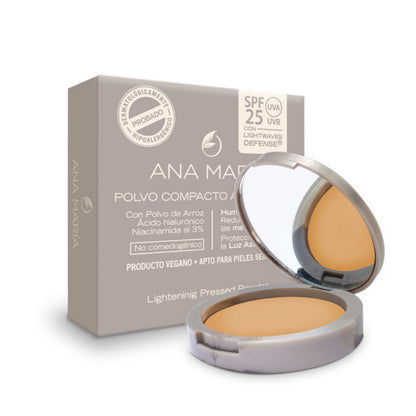 POLVO COMPACTO ACLARANTE ANA MARIA