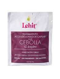 SACHET TRATAMIENTO CEBOLLA Y JENGIBRE LEHIT