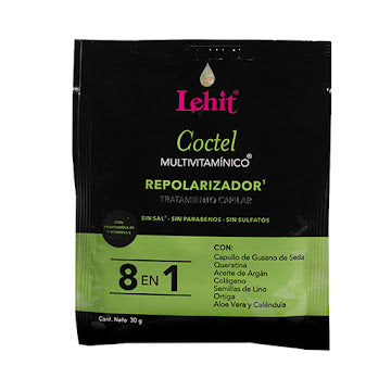 SACHET COCTEL MULTIVITAMINICO REPOLARIZADOR (8 EN 1) LEHIT