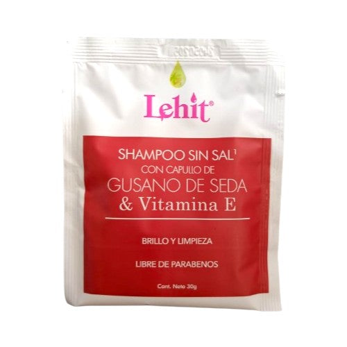 SACHET SHAMPOO GUSANO DE SEDA LEHIT
