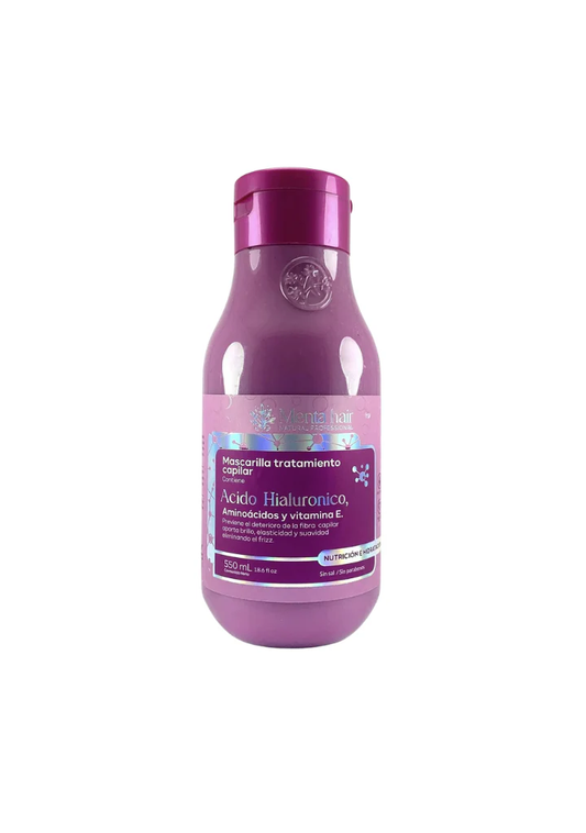 MASCARILLA TRATAMIENTO ACIDO HIALURONICO 550ML MENTA HAIR