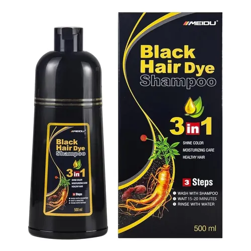 SHAMPOO HAIR DEY BLACK MEIDU