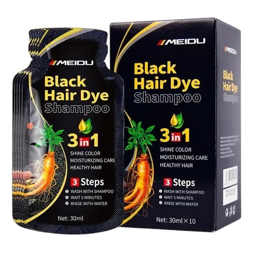 SACHET BLACK HAIR DYE MEIDU