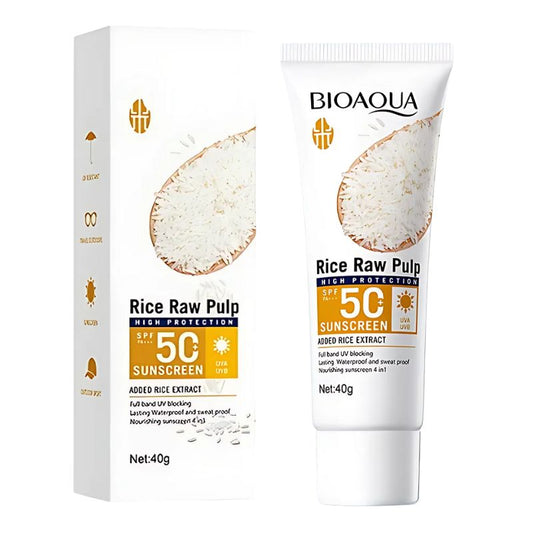 PROTECTOR SOLAR DE ARROZ BIOAQUA