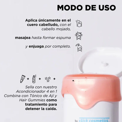 SHAMPOO DE AJÍ CLICK HAIR