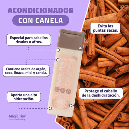 ACONDICIONADOR CON CANELA MAGIC HAIR