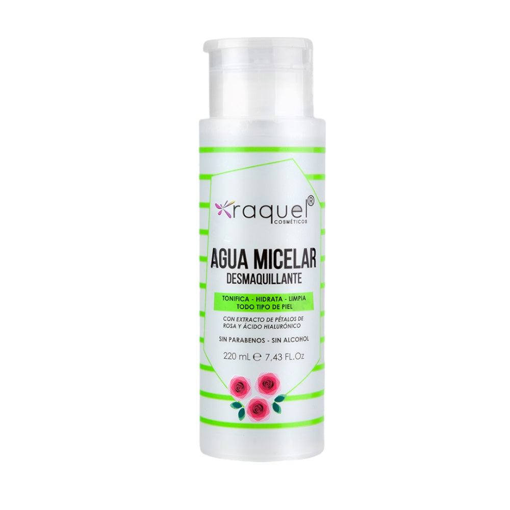 AGUA MICELAR DESMAQUILLANTE RAQUEL