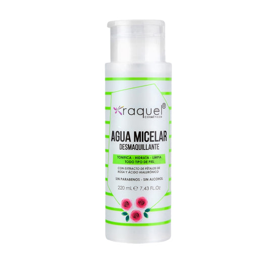 AGUA MICELAR DESMAQUILLANTE RAQUEL