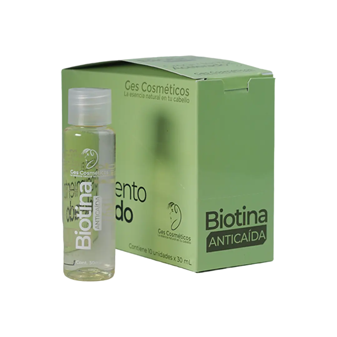 AMPOLLA BIOTINA ANTICAIDA GES COSMÉTICOS