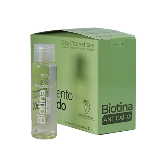 AMPOLLA BIOTINA ANTICAIDA GES COSMÉTICOS