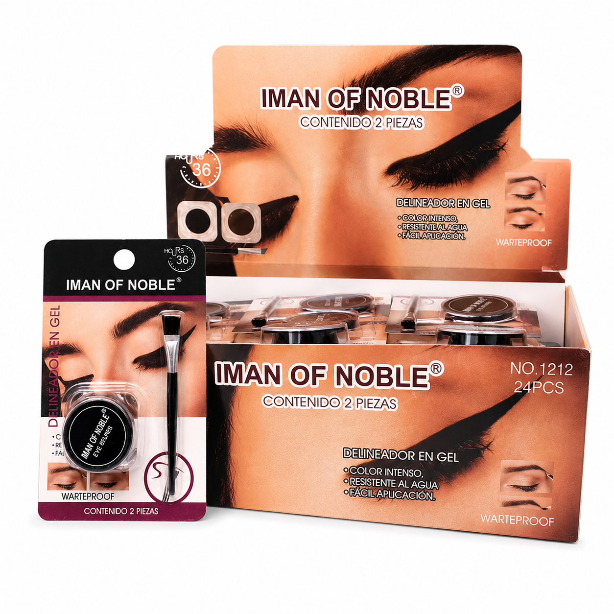 GEL DELINEADOR IMAN OF NOBLE MAQUILLAJE