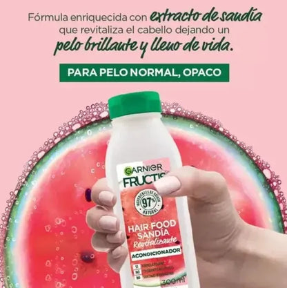ACONIDICONADOR FRUCTIS HAIR FOOD SANDIA 300ML GARNIER