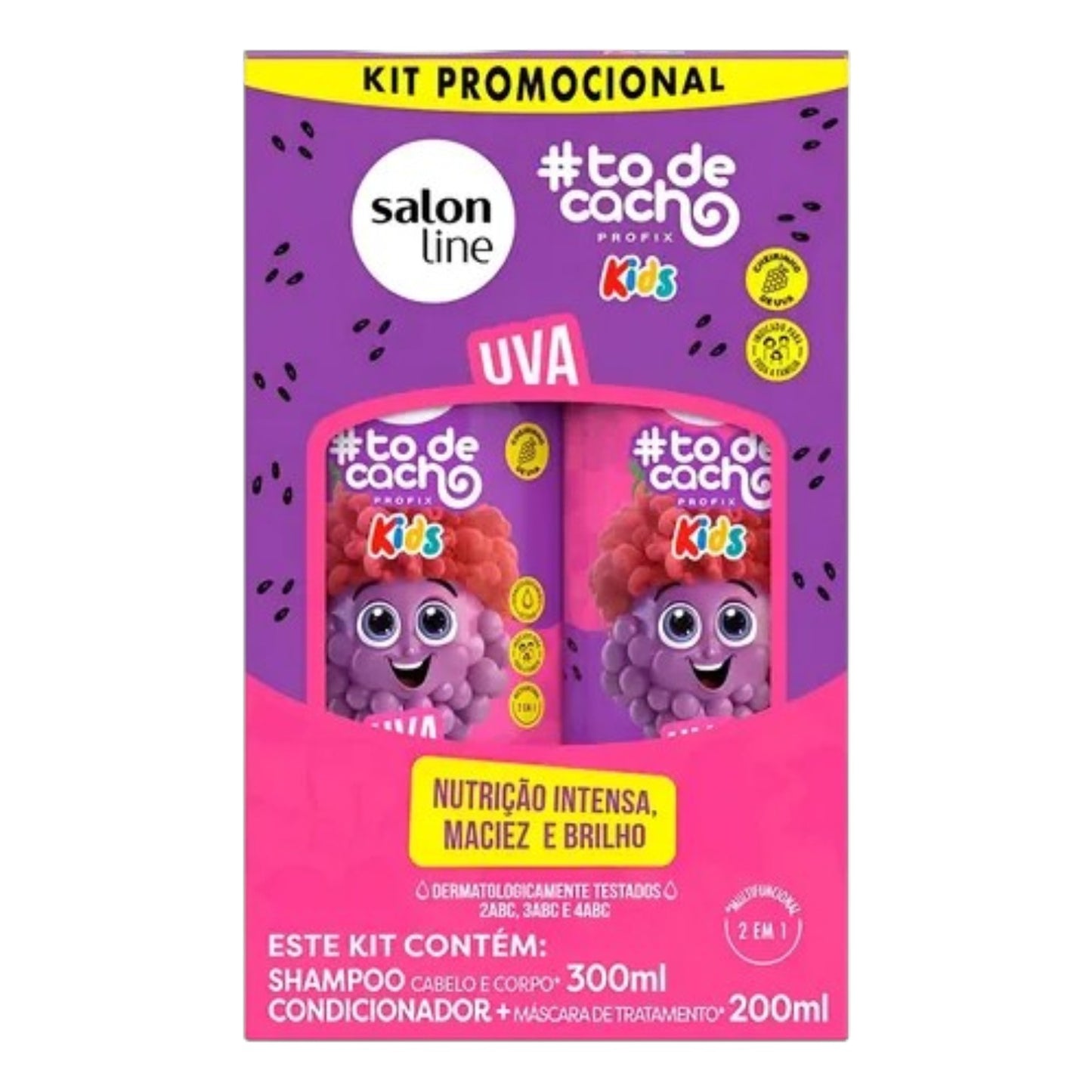 KIT TODECACHO UVA SALON LINE
