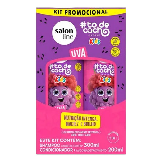 KIT TODECACHO UVA SALON LINE