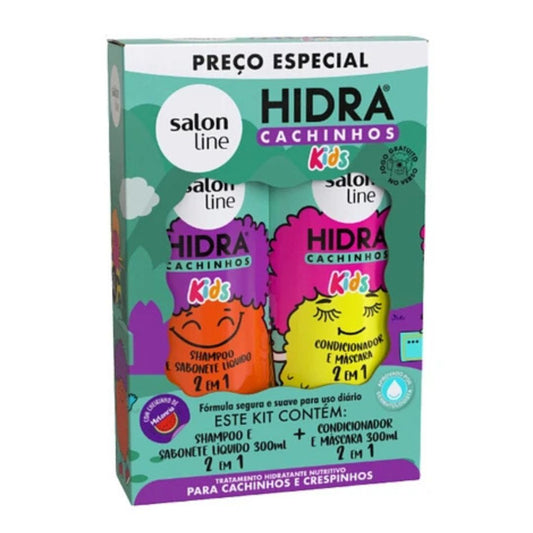 KIT HIDRA CACHINHOS KIDS SALON LINE