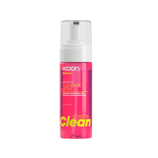 CLEANER MOVE ESPUMA FACIAL HYDRO CLEAN POCIÓN