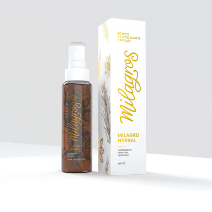 TÓNICO REVITALIZANTE CAPILAR MILAGRO HERBAL MILAGROS