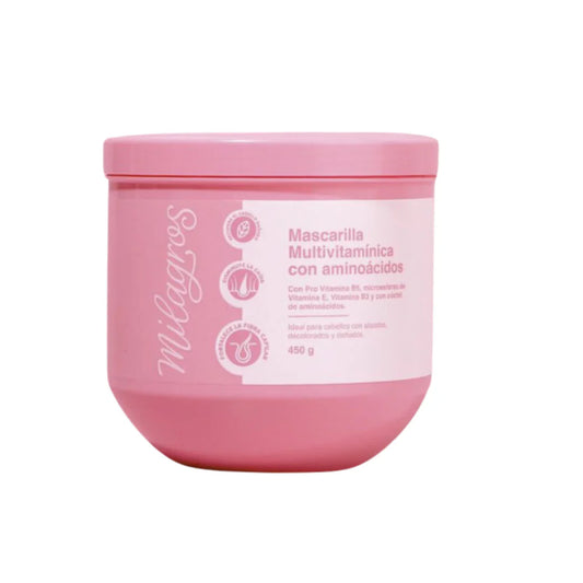 MASCARILLA MULTIVITAMINICA CON AMINOACIDOS MILAGROS
