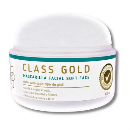 MASCARILLA FACIAL SOFT FACE 120GRS CLASS GOLD