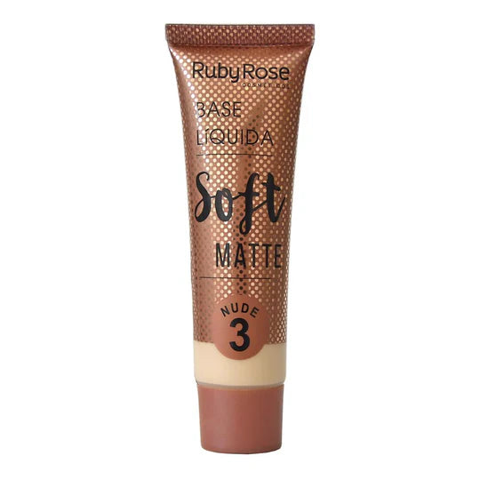 BASE LIQUIDA SOFT MATTE RUBY ROSE
