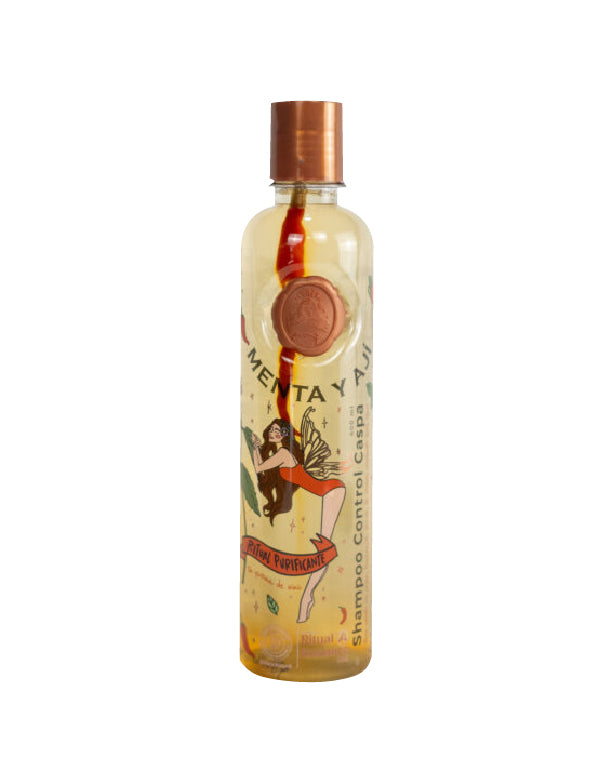 SHAMPOO AJI Y MENTA CONTROL CASPA RITUAL BOTANICO