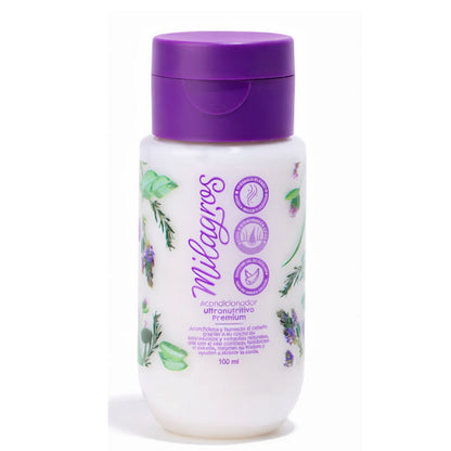 MINI ACONDICIONADOR ULTRA NUTRITIVO PREMIUM 100ML MILAGROS