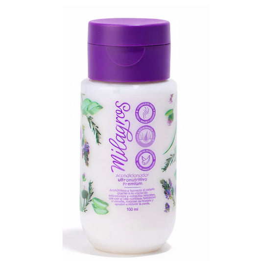 MINI ACONDICIONADOR ULTRA NUTRITIVO PREMIUM 100ML MILAGROS