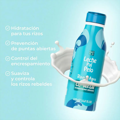ACONDICIONADOR LIMPIADOR CO-WASH 440ML LECHE PAL PELO