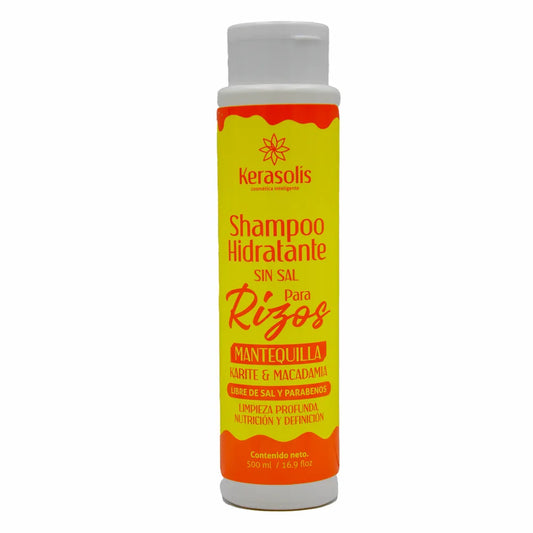 SHAMPOO RIZOS CON MANTEQUILLA DE KARITÉ KERASOLIS
