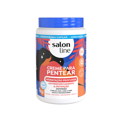 CREMA PARA PEINAR HIDRATACION PROFUNDA SALON LINE